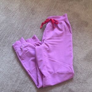 Figs purple orchid jogger